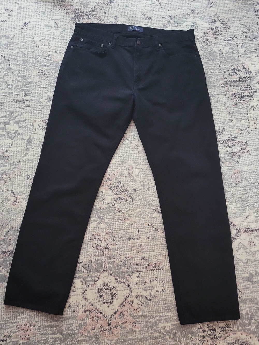 GAP Men's Straight Black Jeans